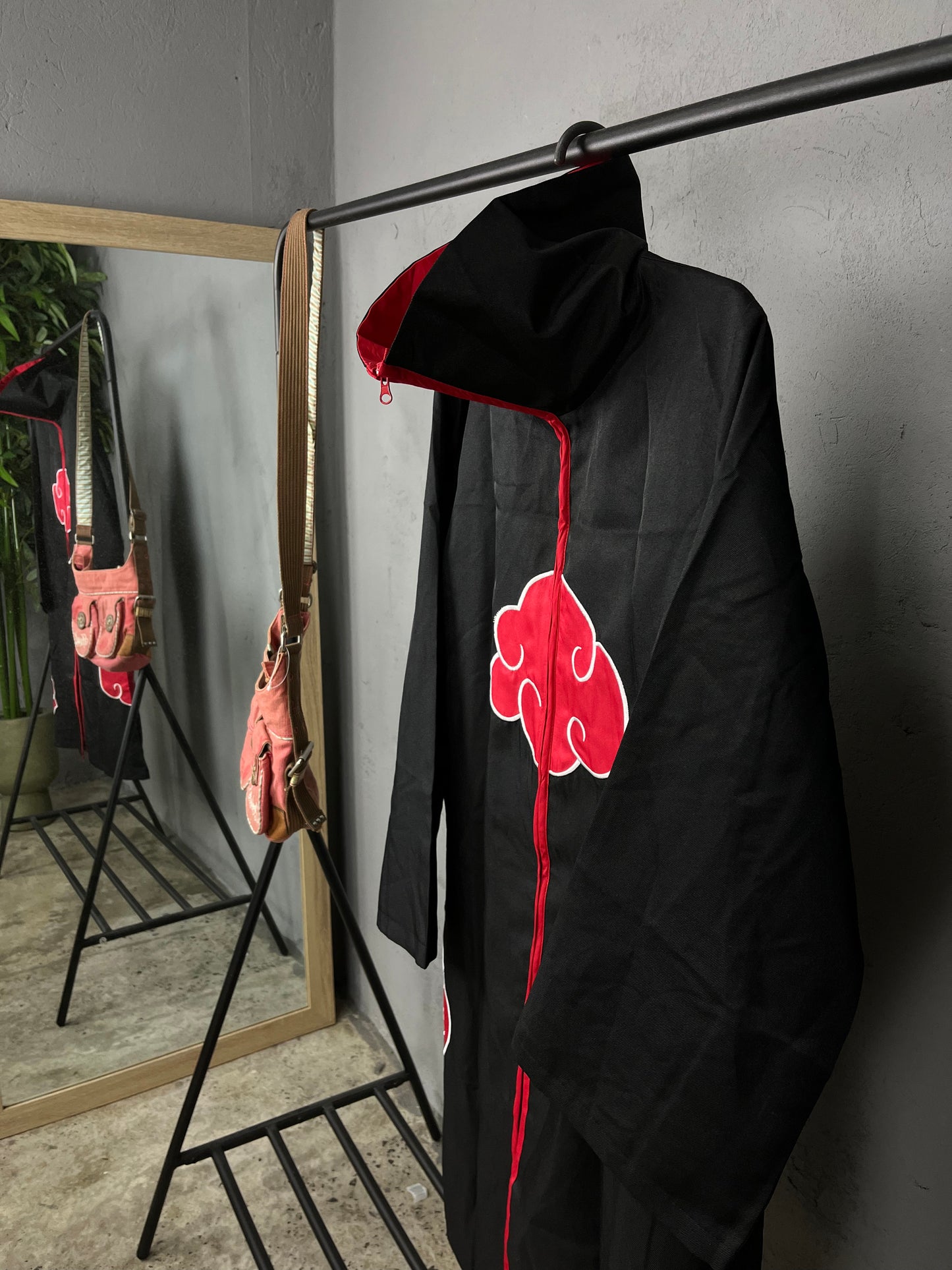 UCHIHA ITACHI AKATSUKI TRENCH CLOAK JACKET