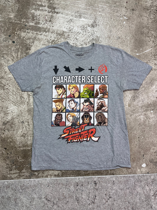 STREET FIGHTER "CHARACTER SELECT" TEE