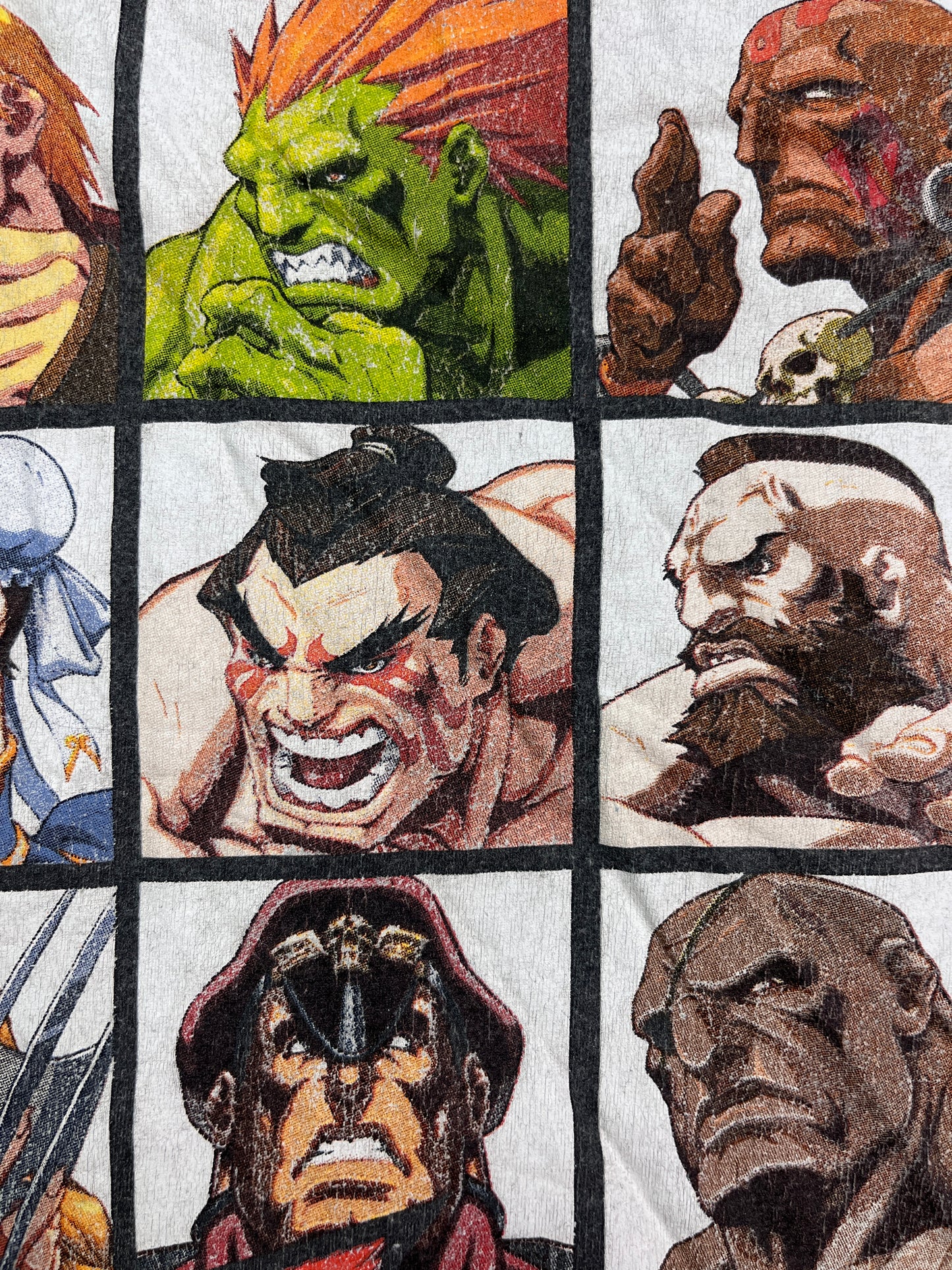 STREET FIGHTER "CHARACTER SELECT" TEE