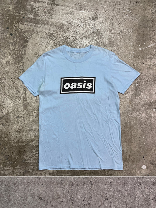 OASIS BABY BLUE OG LOGO TEE