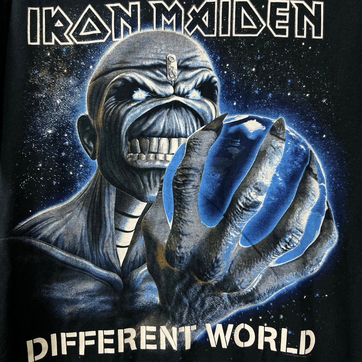 2005 IRON MAIDEN "DIFFERENT WORLD" TEE