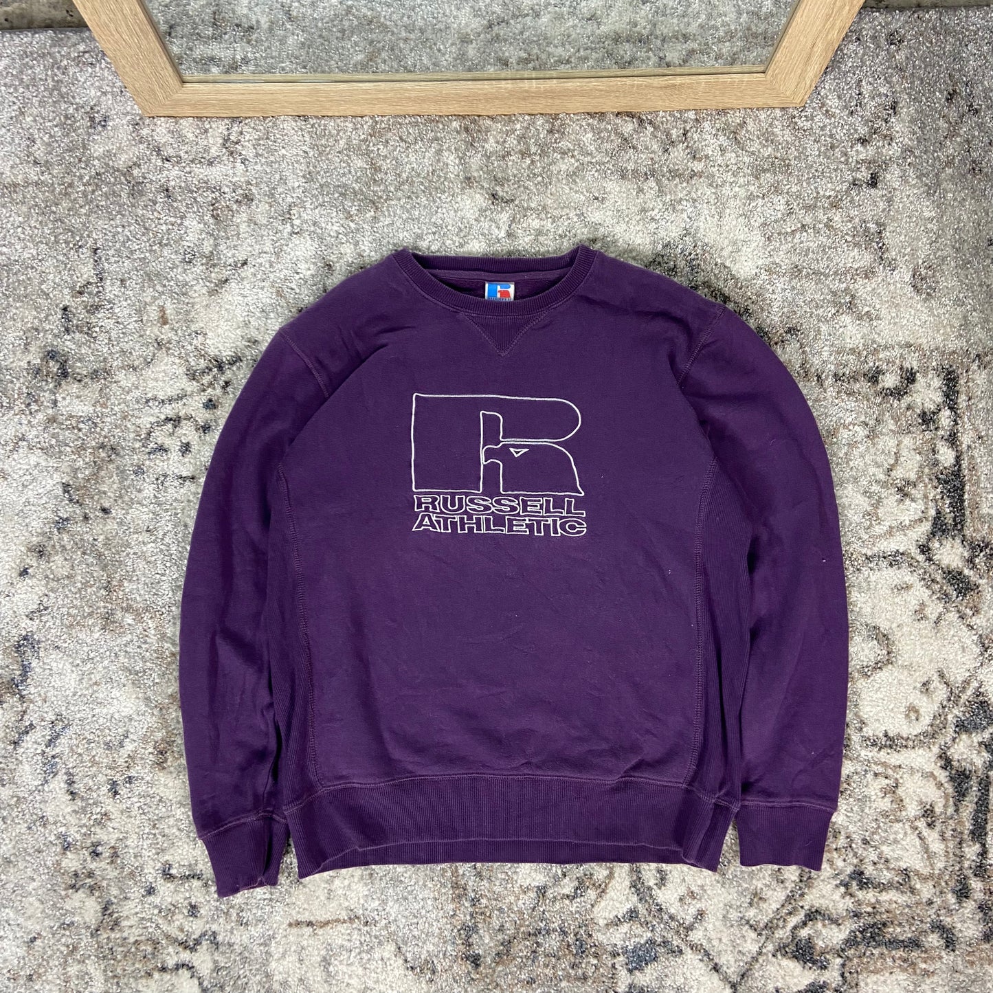 1990s RUSSELL ATHLETIC HEAVY SUNFADED SWEATSHIRT