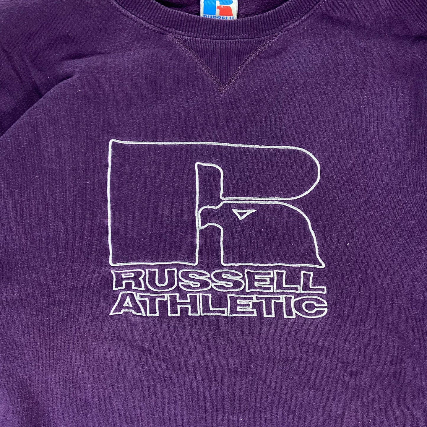 1990s RUSSELL ATHLETIC HEAVY SUNFADED SWEATSHIRT