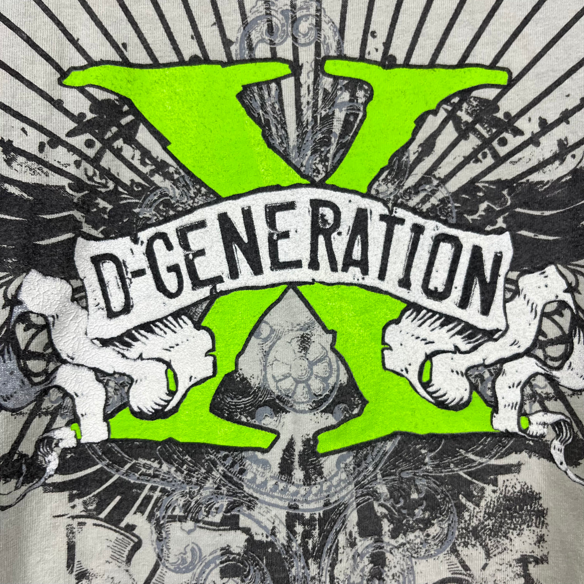 WWE "D-GENERATION X" TEE 2000s