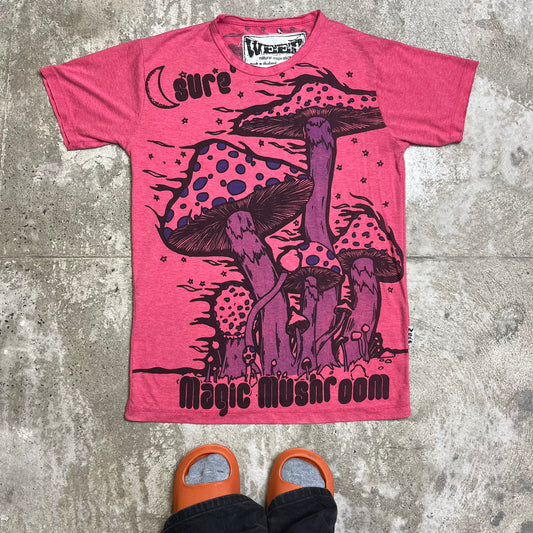 SURE MAGIC MUSHROOMS by MOON FLOWER TEE 2000s