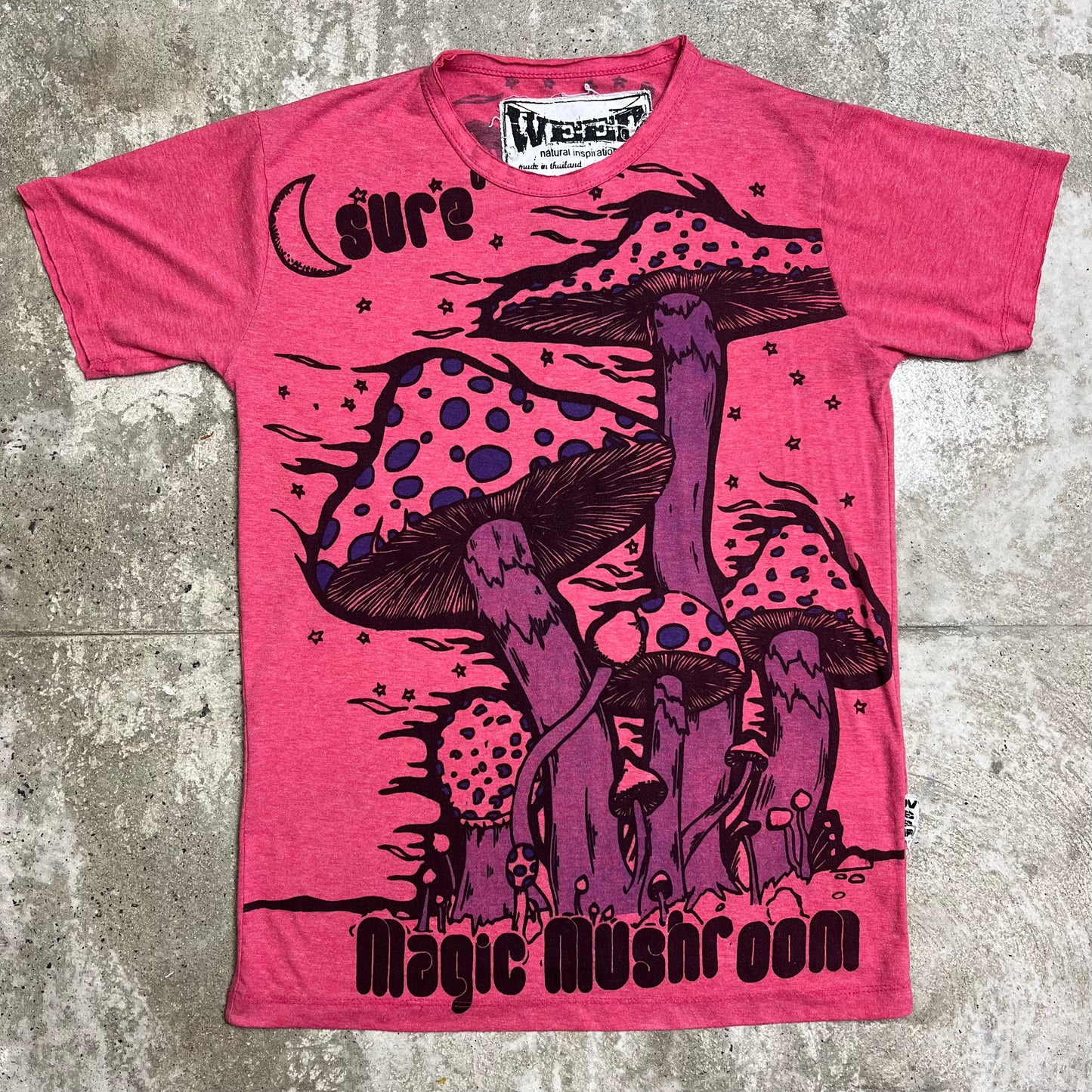 SURE MAGIC MUSHROOMS by MOON FLOWER TEE 2000s