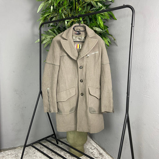 DIESEL TRUCKISTAN KING COBRA LIMITED 2001 FADED WOOL COAT