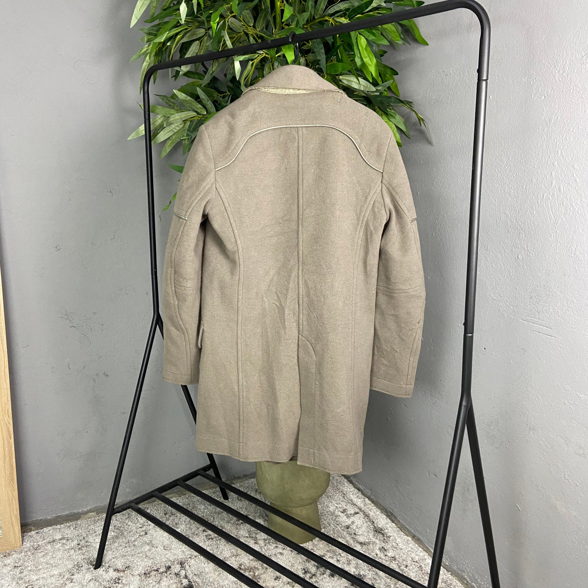 DIESEL TRUCKISTAN KING COBRA LIMITED 2001 FADED WOOL COAT