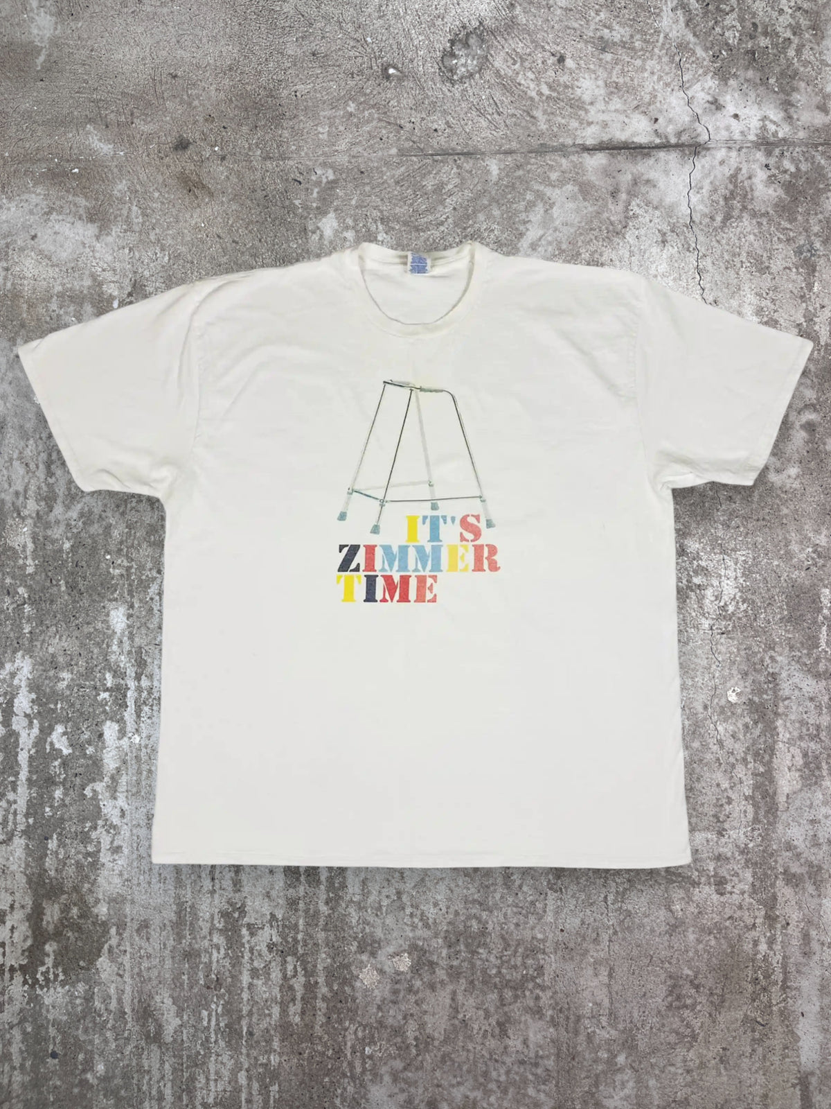 2000s STONE ROSES "IT'S ZIMMER TIME!" TEE