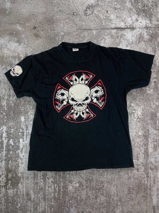 1990s CHOPPERS SKULL TEE