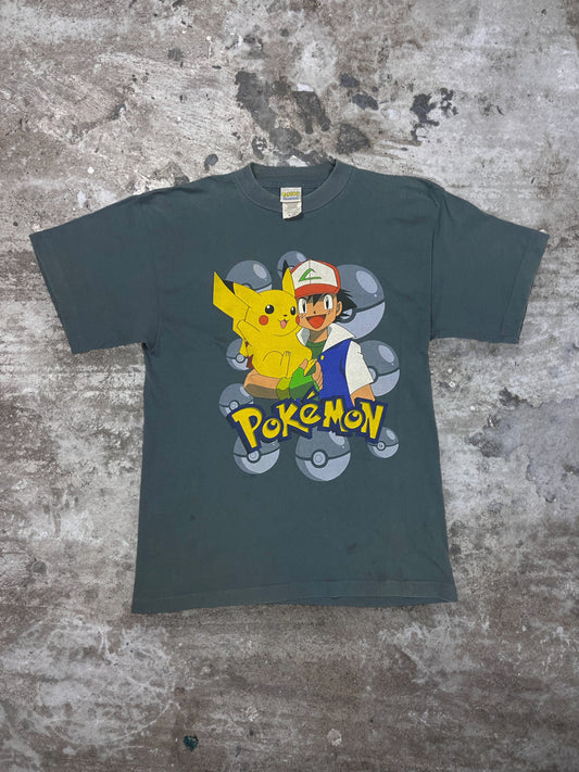 1999 POKEMON "GOTTA CATCH 'EM ALL!!" FADED TEE