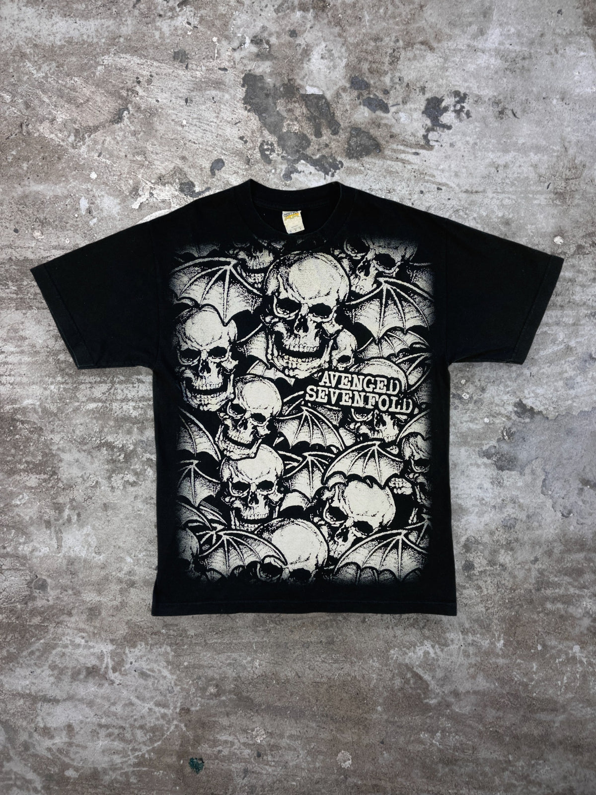 1990s AVENGED SEVENFOLD OVERPRINTED TEE