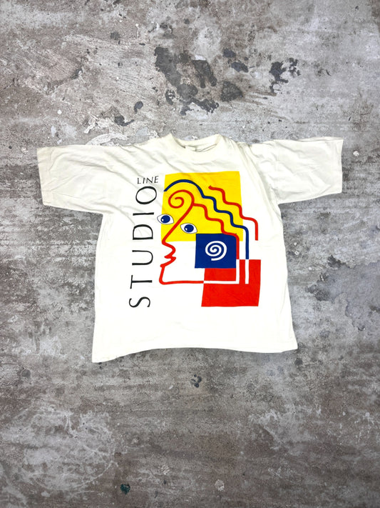 1980s STUDIO LINE PICASSO SINGLE STITCH TEE