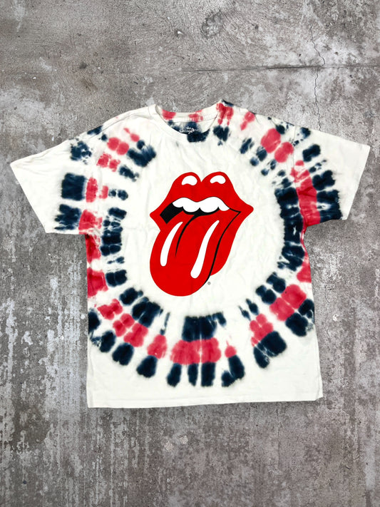 THE ROLLING STONES TIE DYE TEE