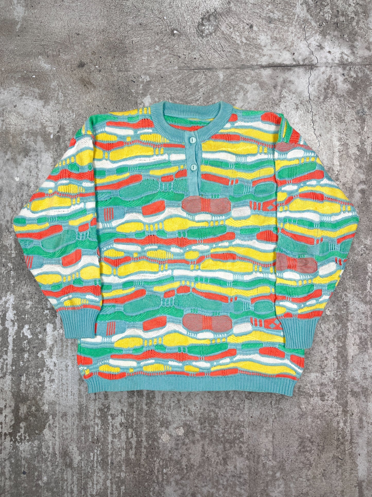 3D KNITTED SWEATER 1990s