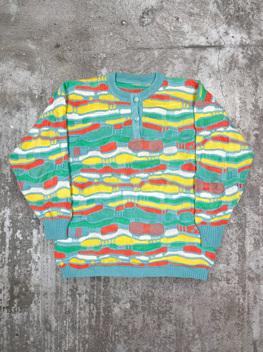 3D KNITTED SWEATER 1990s