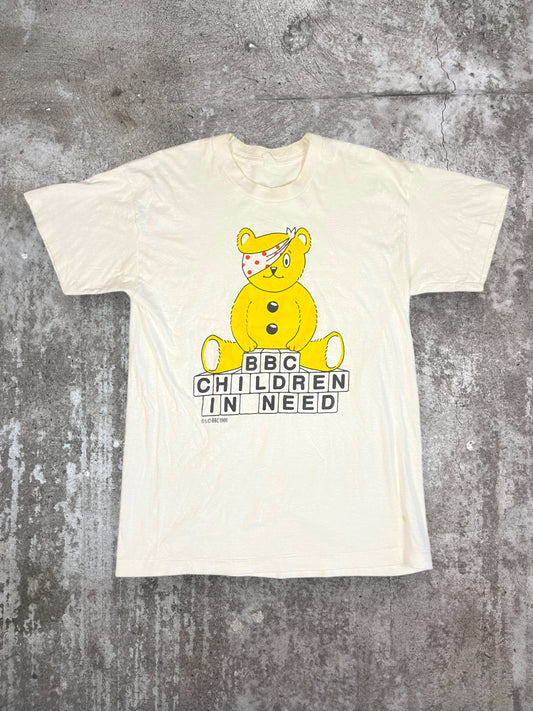 1986 CHILDREN IN NEED SINGLE STITCH TEE