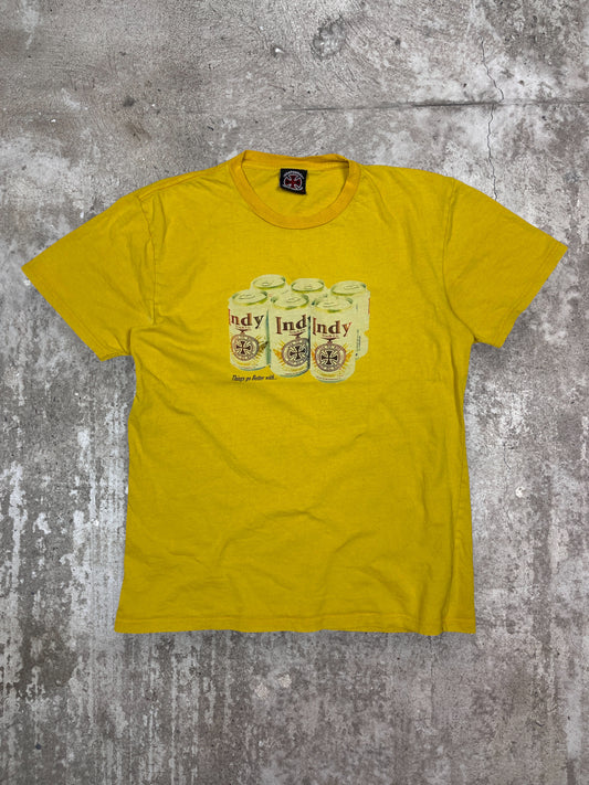 1990s "INDY BEER" INDEPENDENT TEE