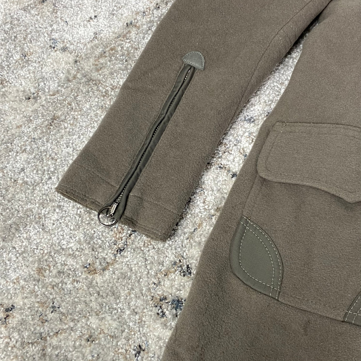 DIESEL TRUCKISTAN KING COBRA LIMITED 2001 FADED WOOL COAT