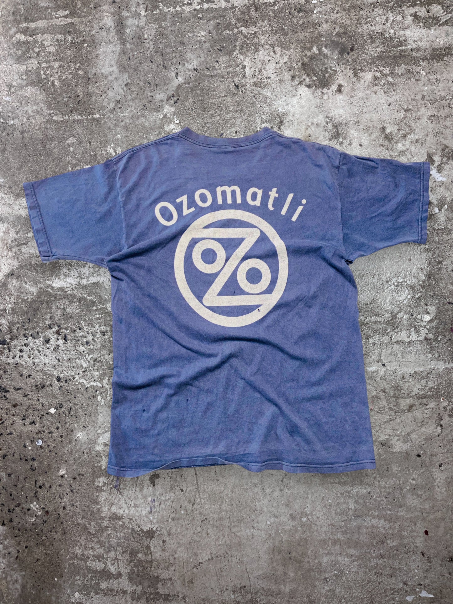 1990s OZOMATLI DISTRESSED SUNFADED TEE