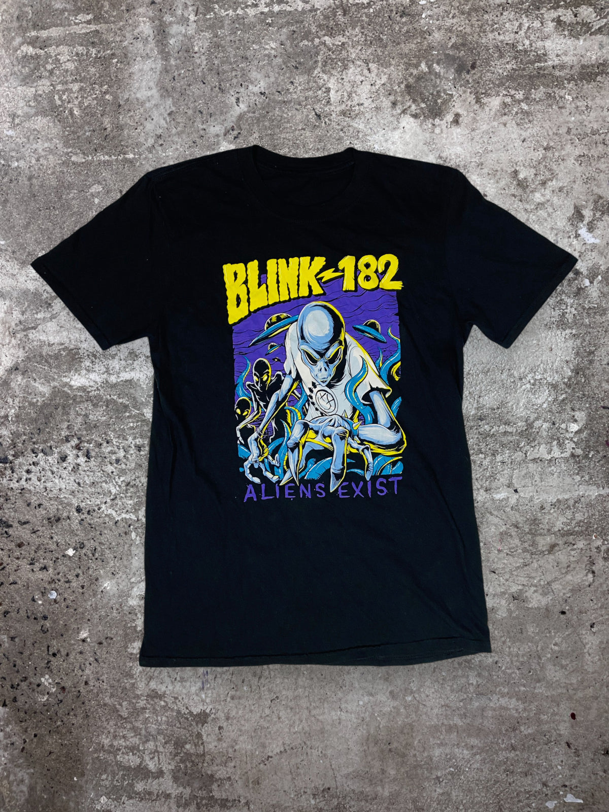 BLINK 182 ALIENS EXIST TEE 2000s