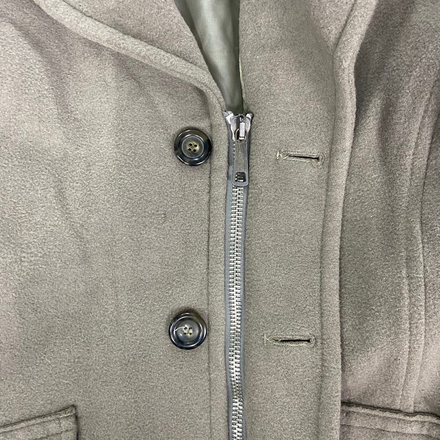 DIESEL TRUCKISTAN KING COBRA LIMITED 2001 FADED WOOL COAT