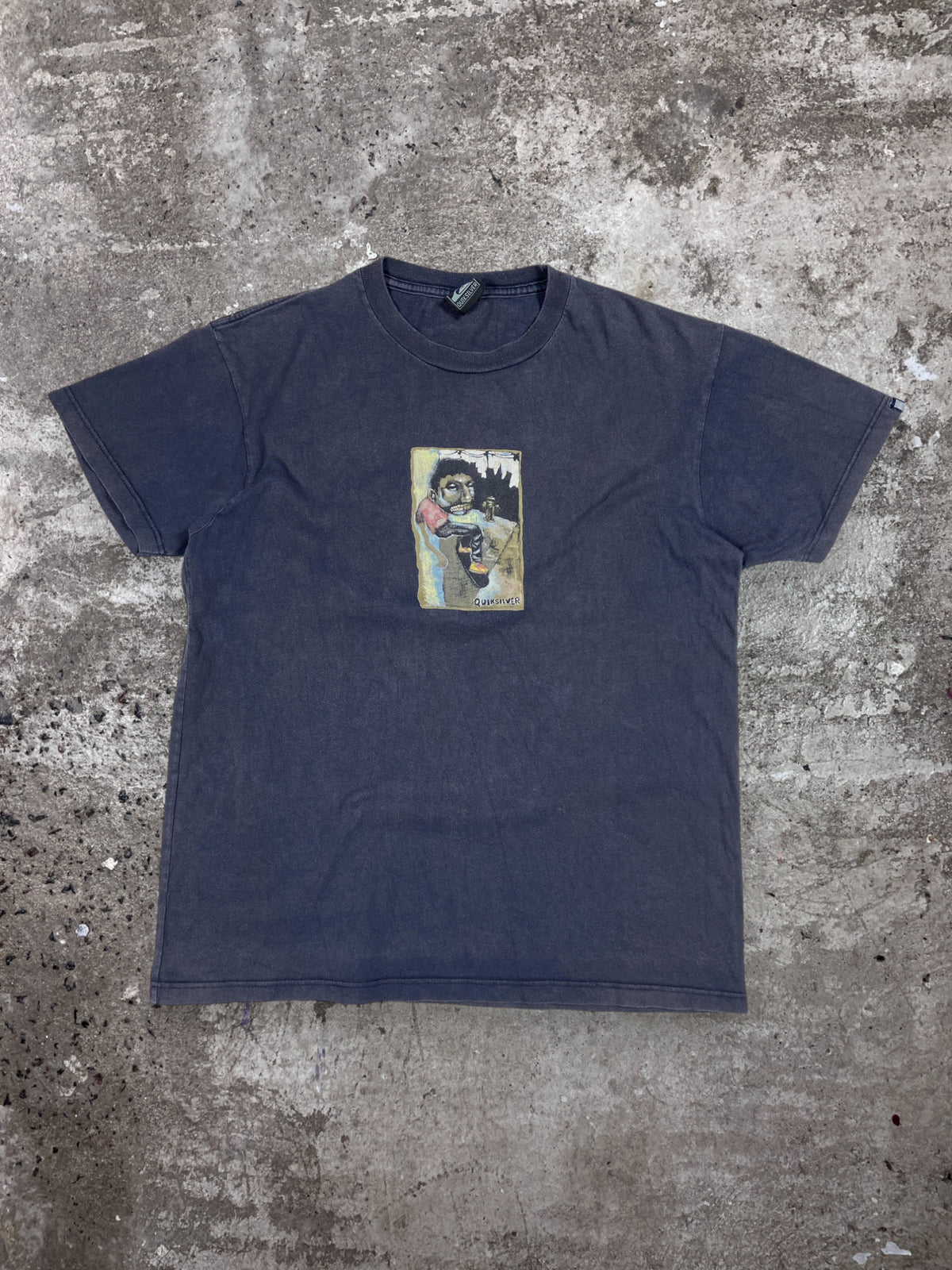 QUIKSILVER SUNFADED TEE 1990s