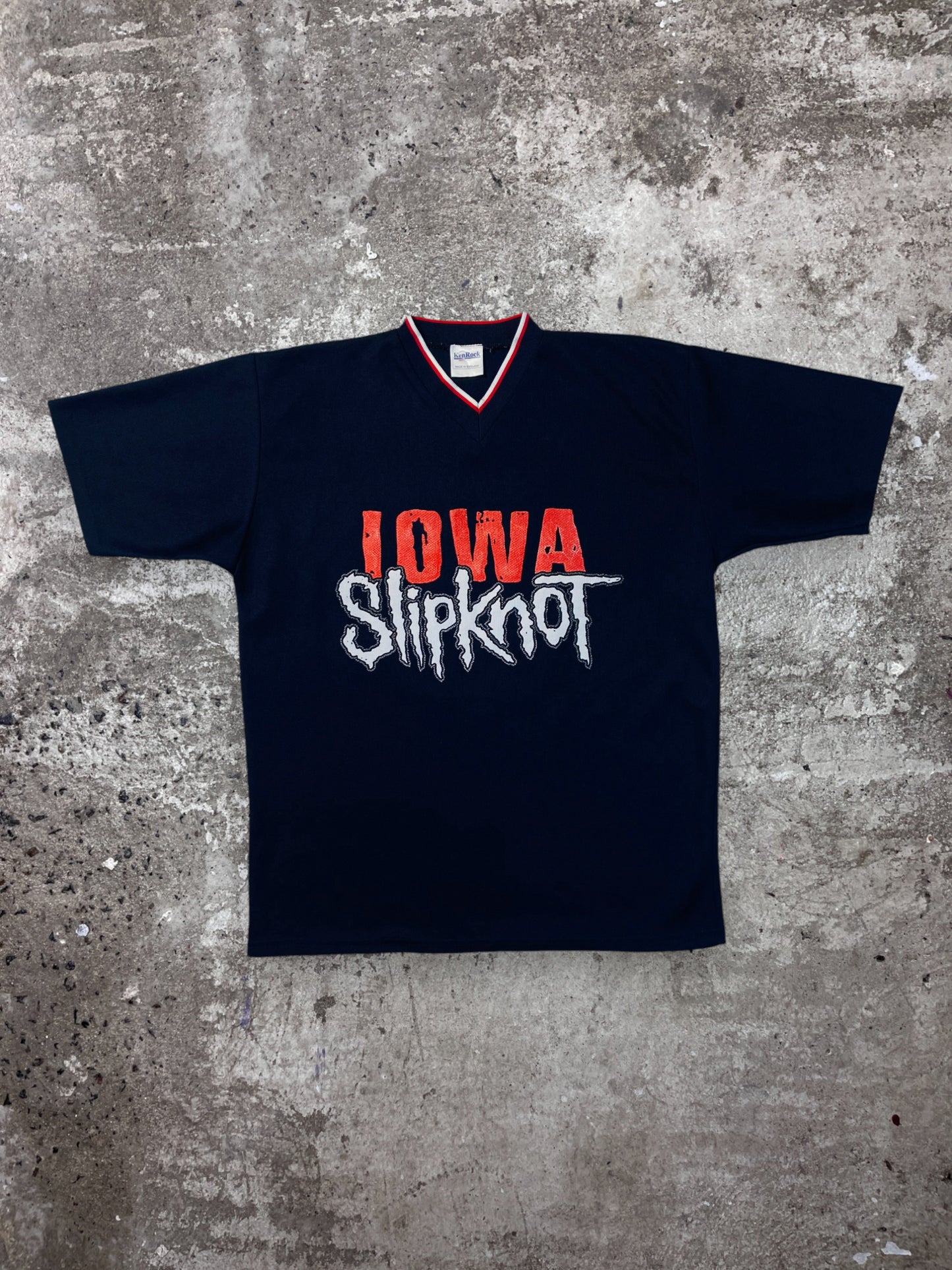2001 SLIPKNOT IOWA JERSEY TEE