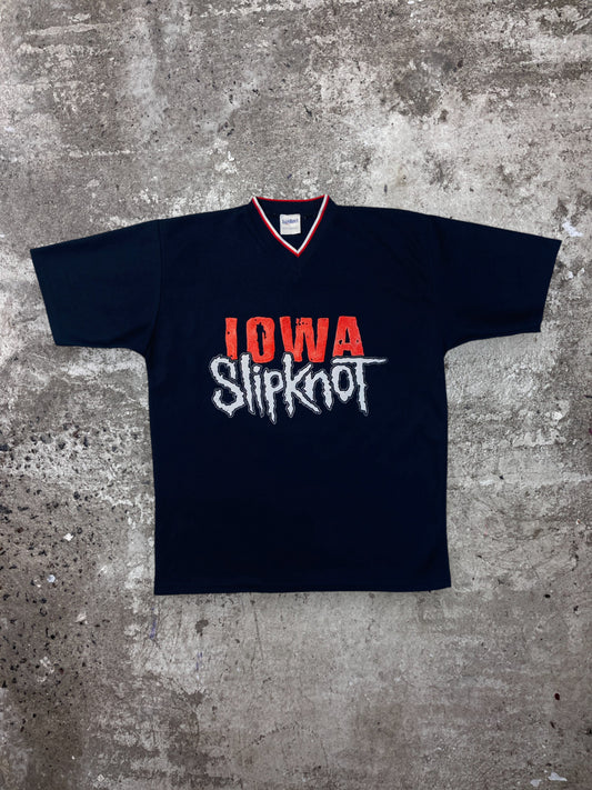 2001 SLIPKNOT IOWA JERSEY TEE