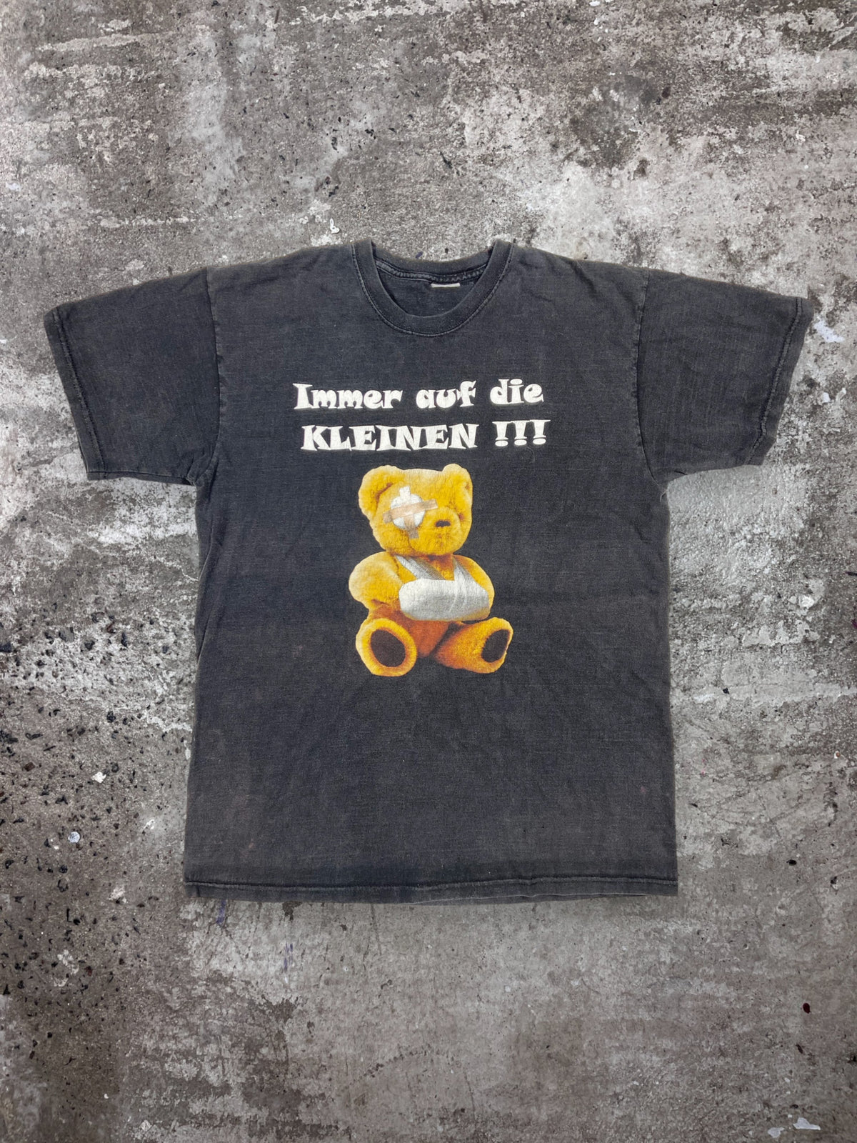 ALWAYS PICK ON THE LITTLE ONES - SUNFADED TEE 1990s