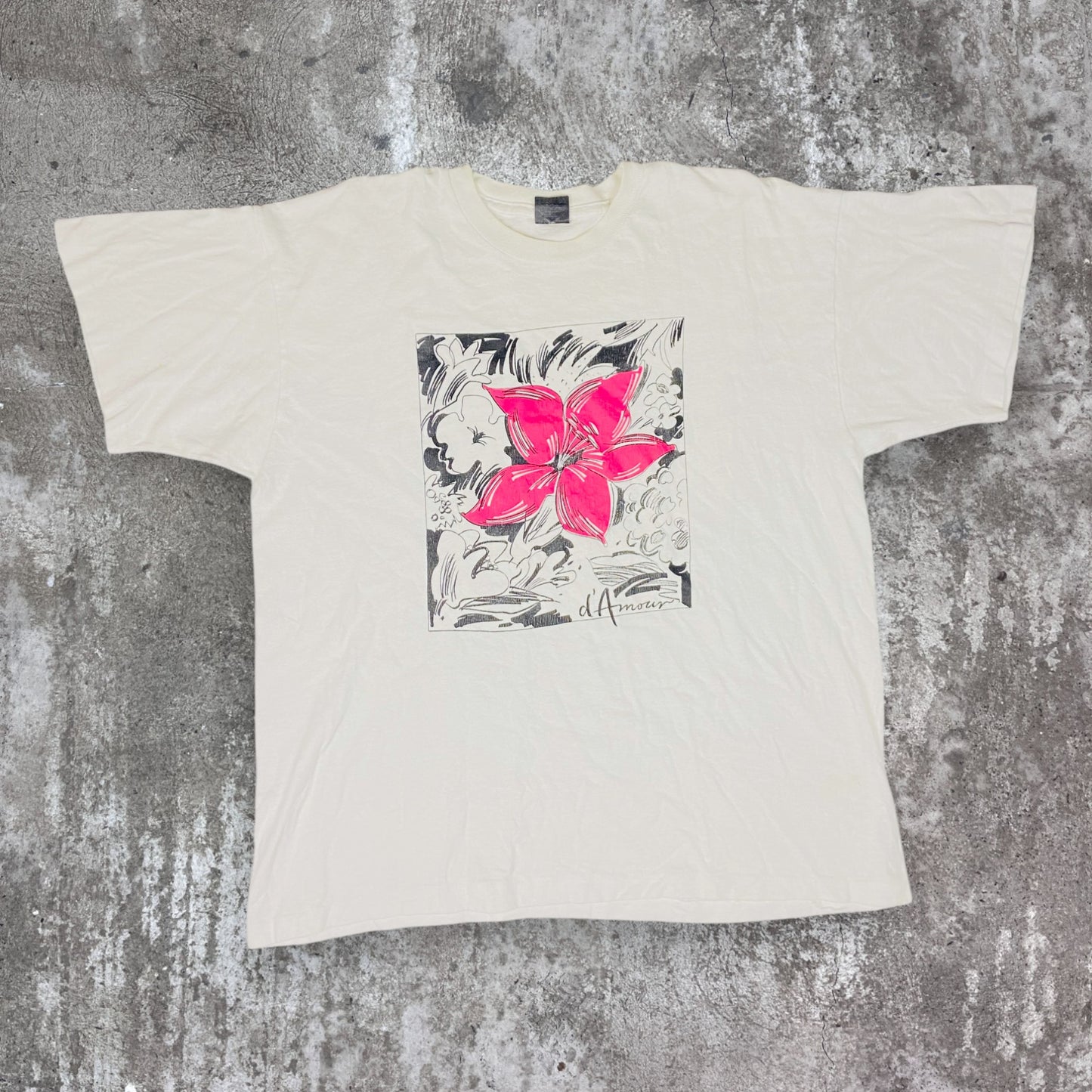 1980s THE DOGS D'AMOUR SINGLE STITCH TEE