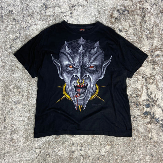 REAL CYBER VAMP GRUNGE TEE 2000s