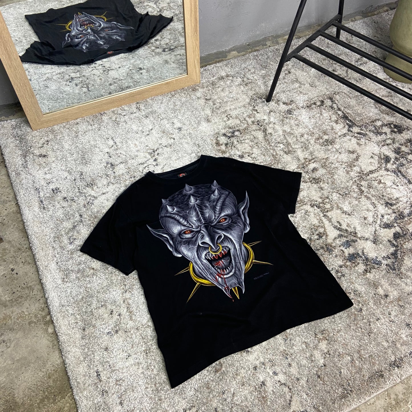 REAL CYBER VAMP GRUNGE TEE 2000s
