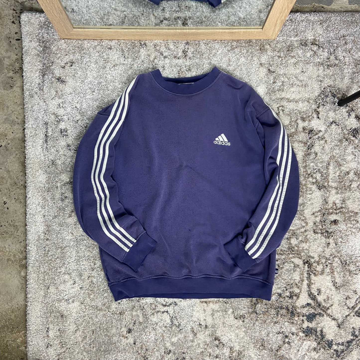 1990s ADIDAS PURPLEHAZE SUNFADED SWEATSHIRT