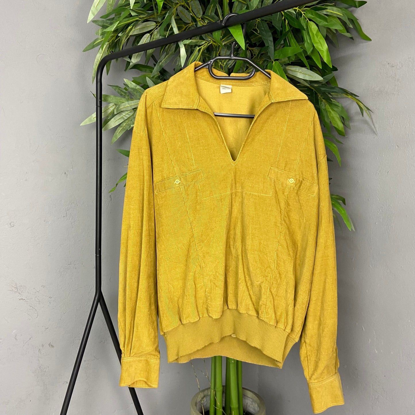 1980s WALBUSCH RETRO OCHRE CORDUROY JACKET