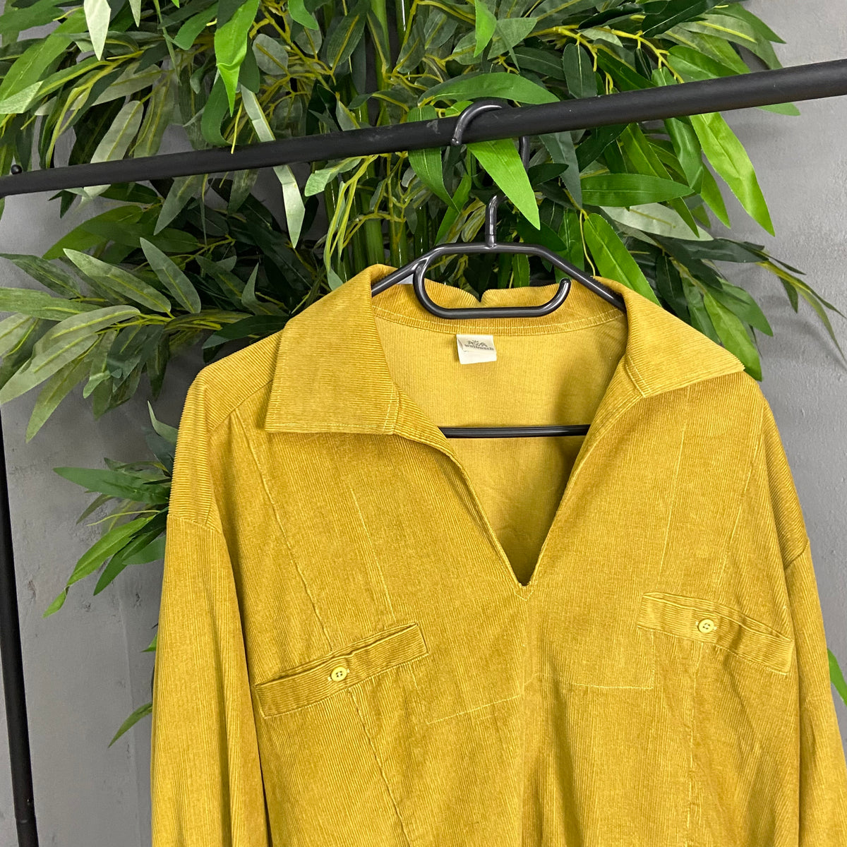 1980s WALBUSCH RETRO OCHRE CORDUROY JACKET