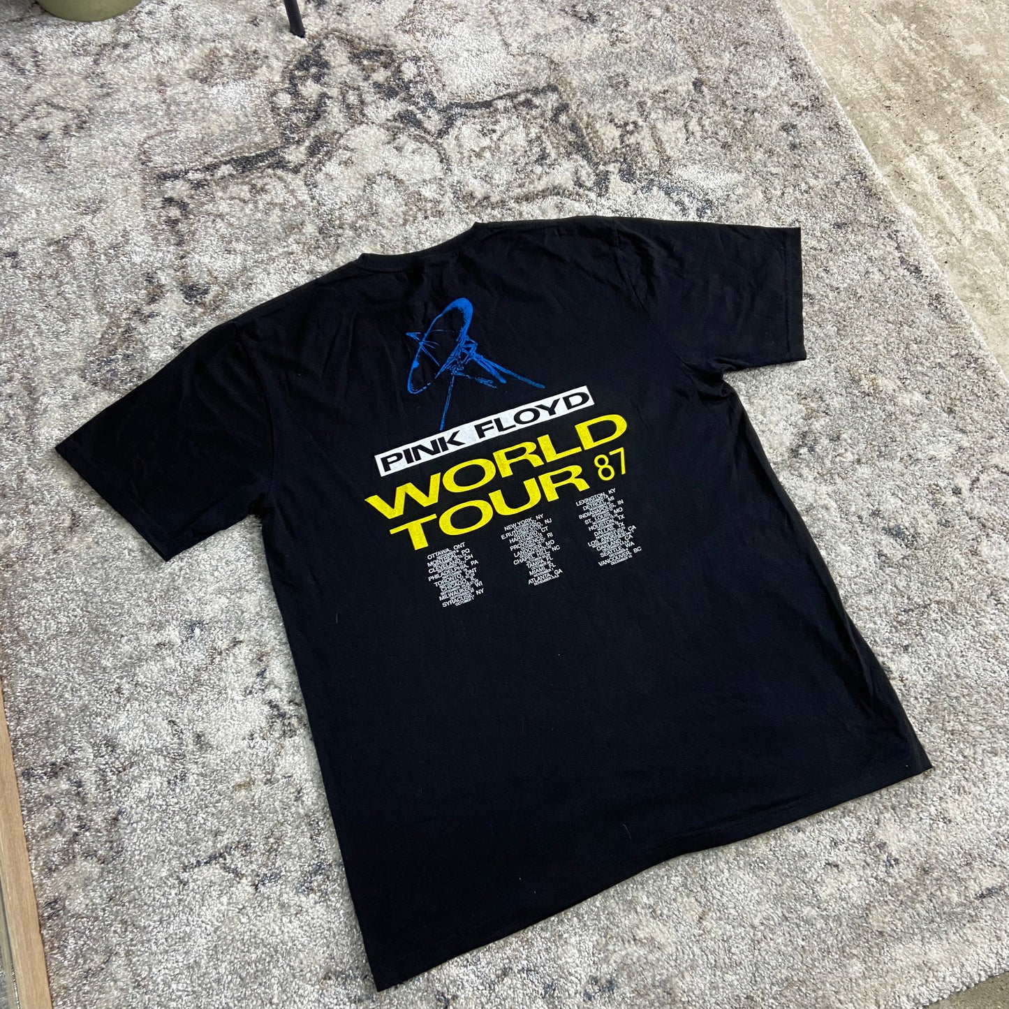 1987 PINK FLOYD "A MOMENTARY LAPSE OF REASON" TEE