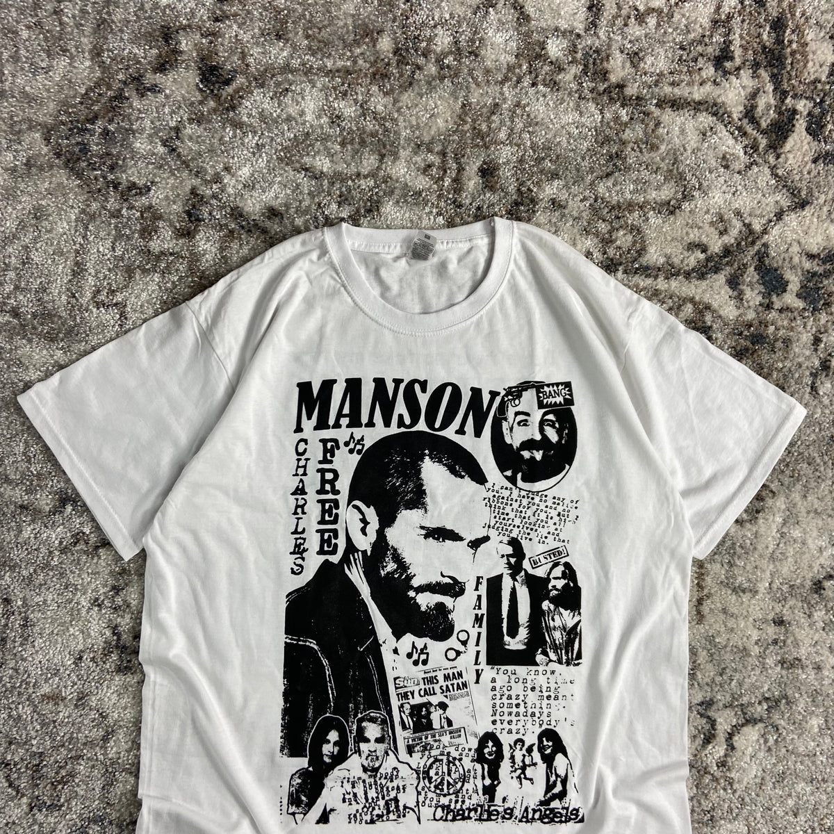 CHARLES MANSON TEE 2000s
