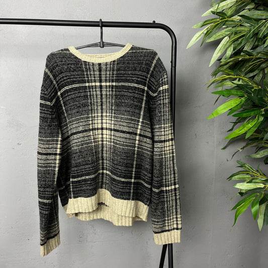 RALPH LAUREN LAMBSWOOL FRANCE KNITTED SWEATER 1990s