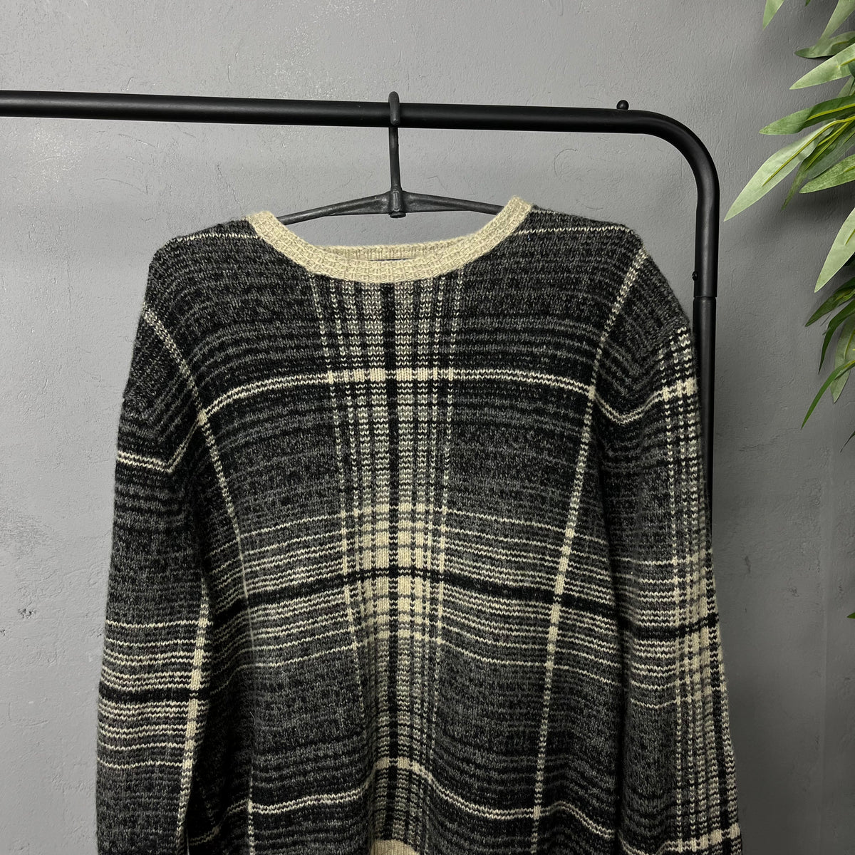 RALPH LAUREN LAMBSWOOL FRANCE KNITTED SWEATER 1990s
