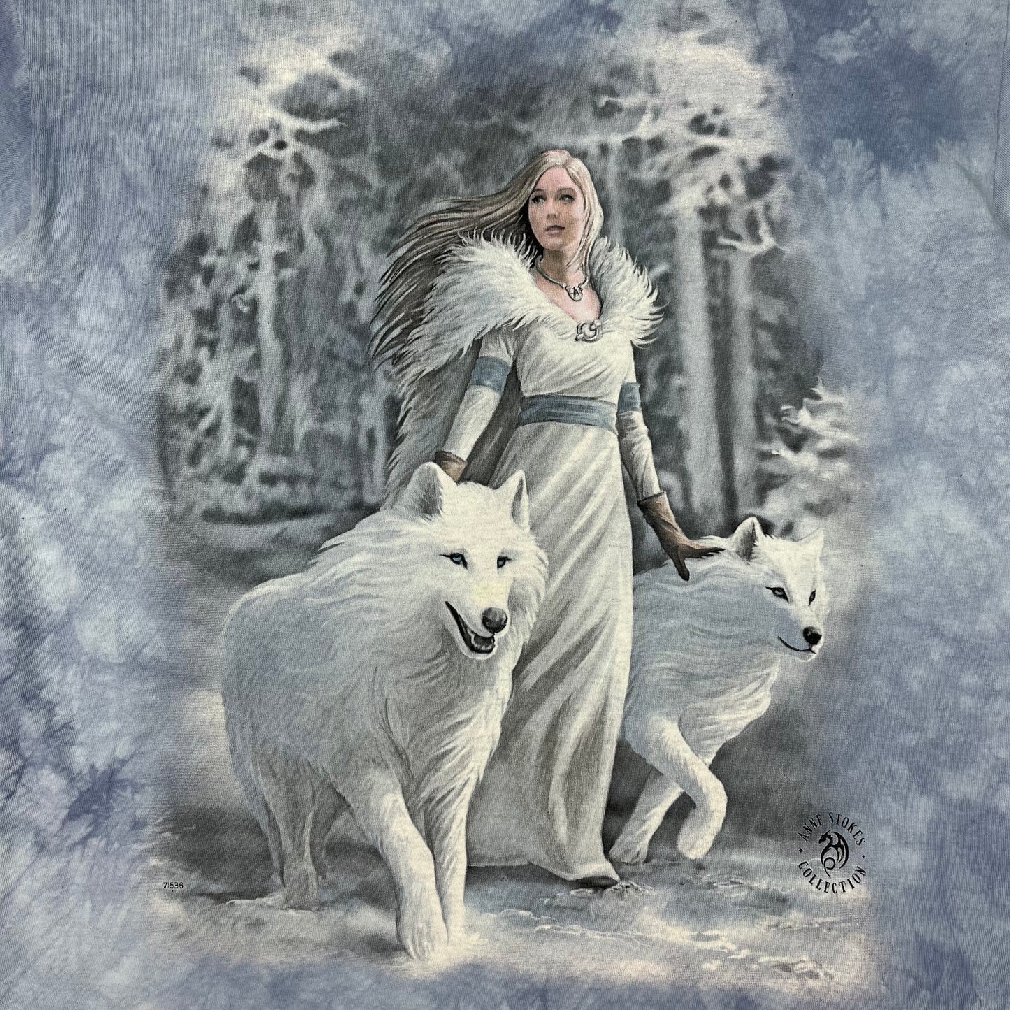 2000s CRYSTAL MAIDEN WINTER FOREST TEE