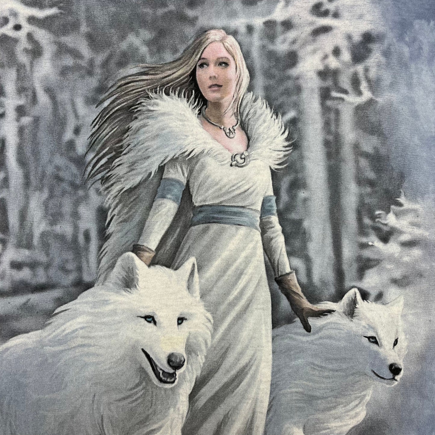 2000s CRYSTAL MAIDEN WINTER FOREST TEE