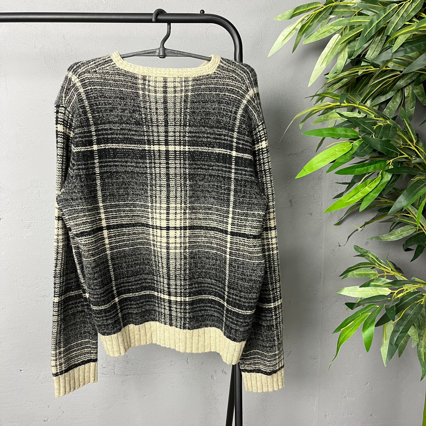 RALPH LAUREN LAMBSWOOL FRANCE KNITTED SWEATER 1990s