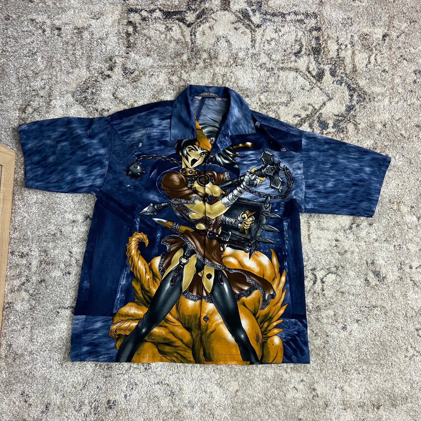 JAPANESE OVERPRINTED ANIME SHIRT 1990s