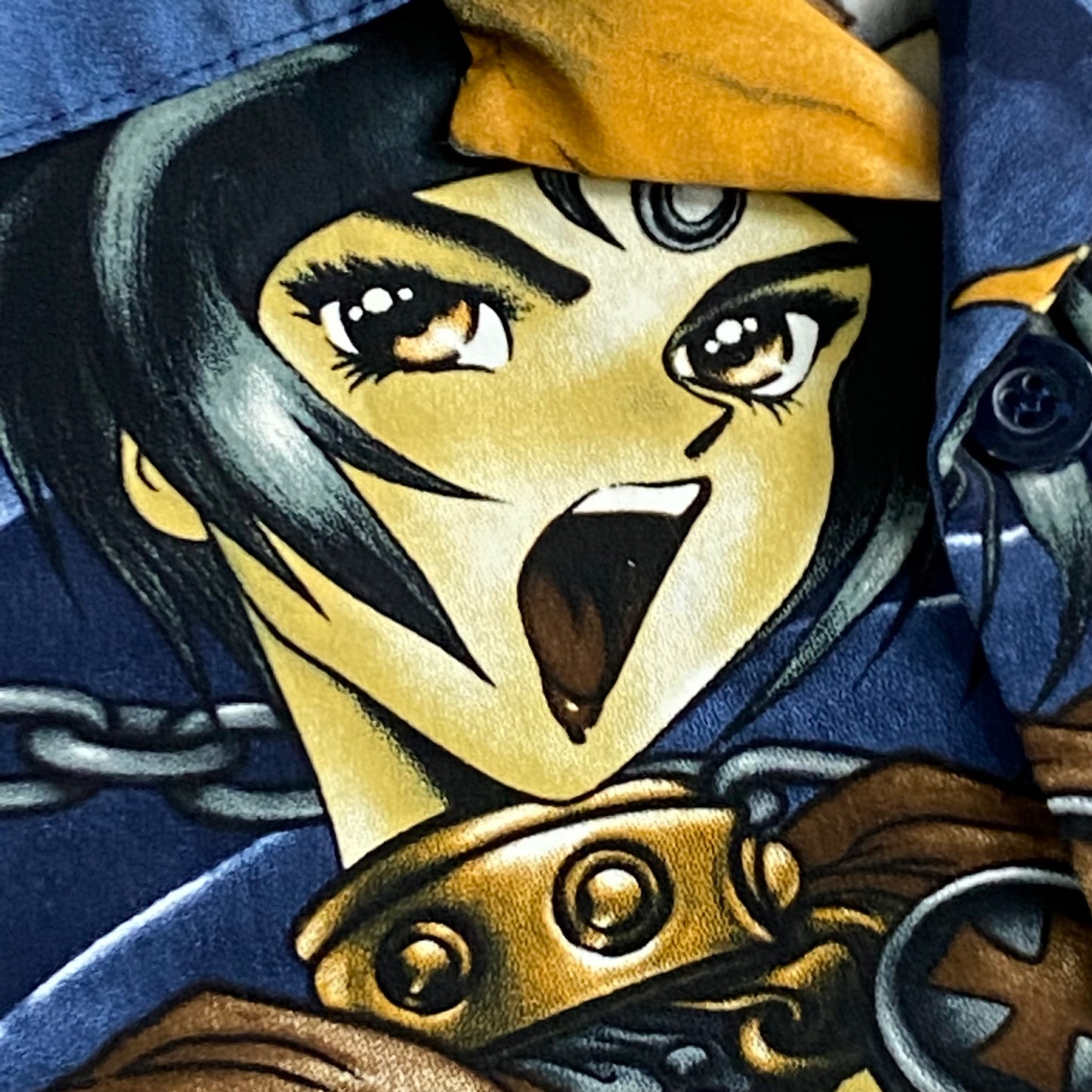 JAPANESE OVERPRINTED ANIME SHIRT 1990s