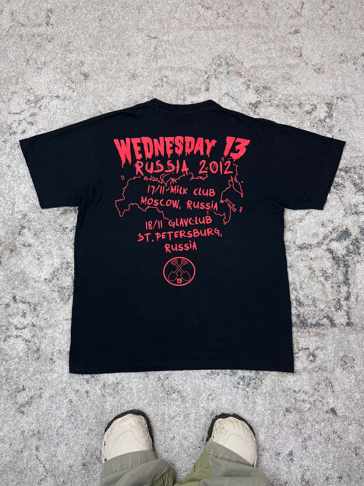 WEDNESDAY 13 TOUR TEE 2012