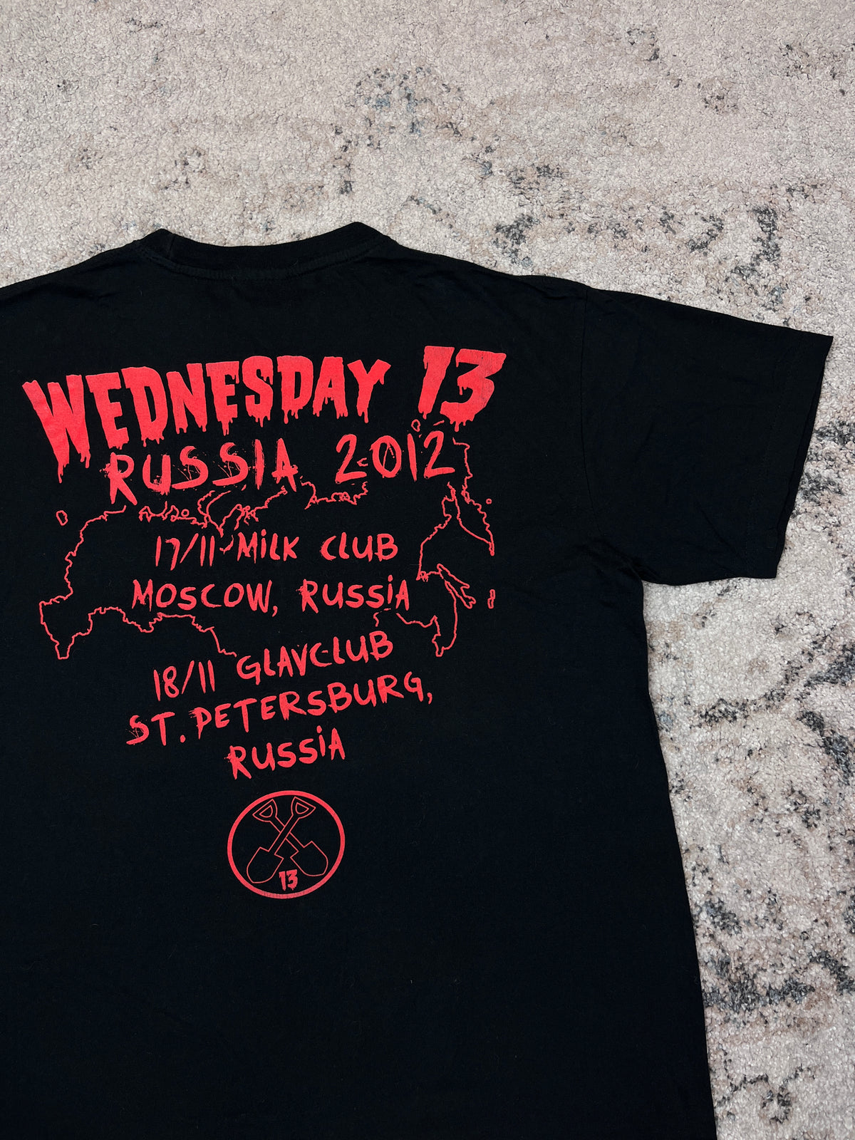 WEDNESDAY 13 TOUR TEE 2012
