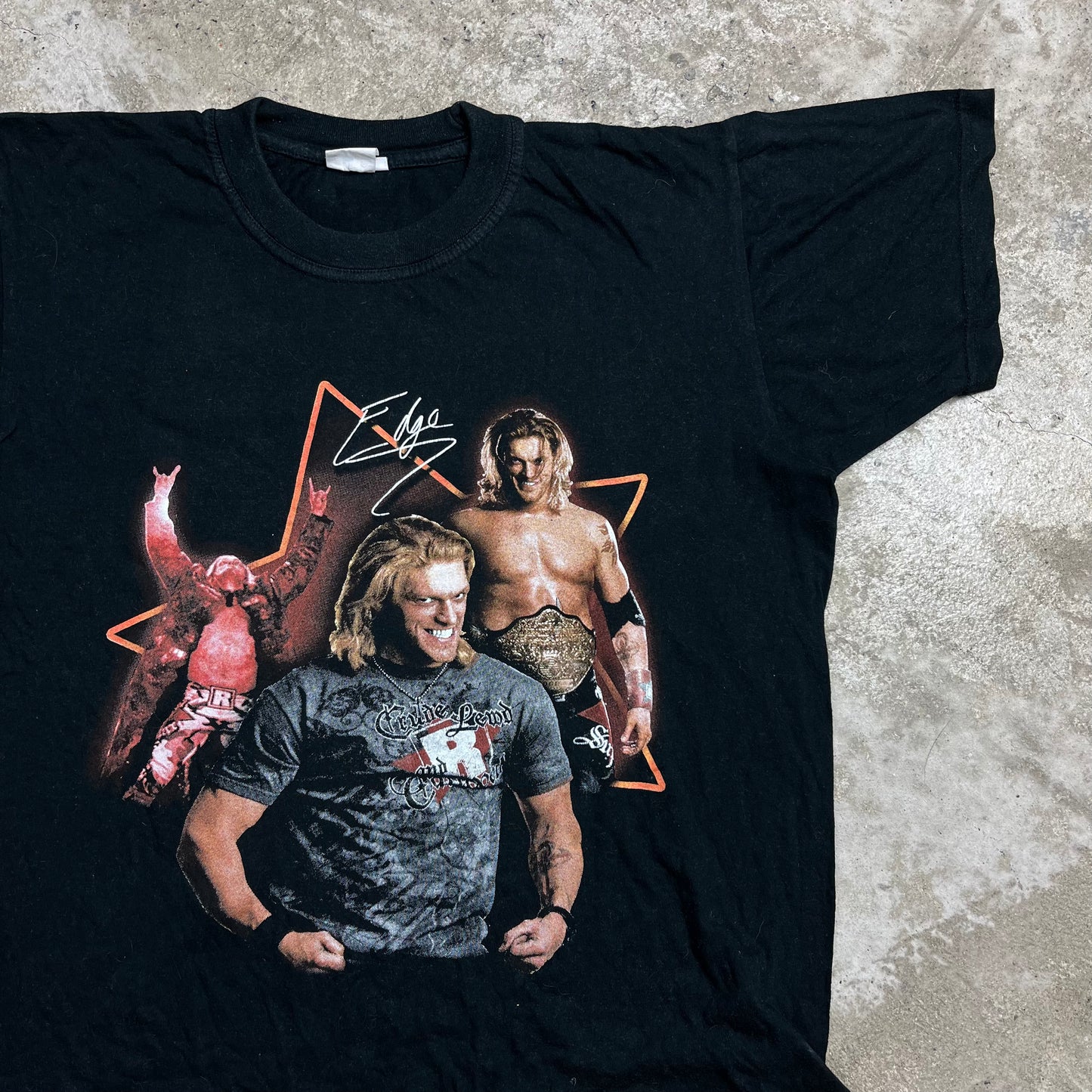 2000s EDGE WWE BOXY TEE