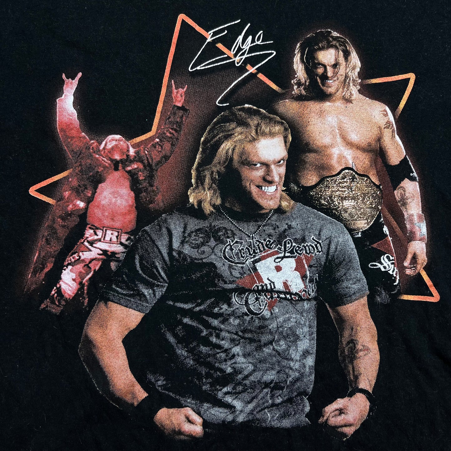 2000s EDGE WWE BOXY TEE