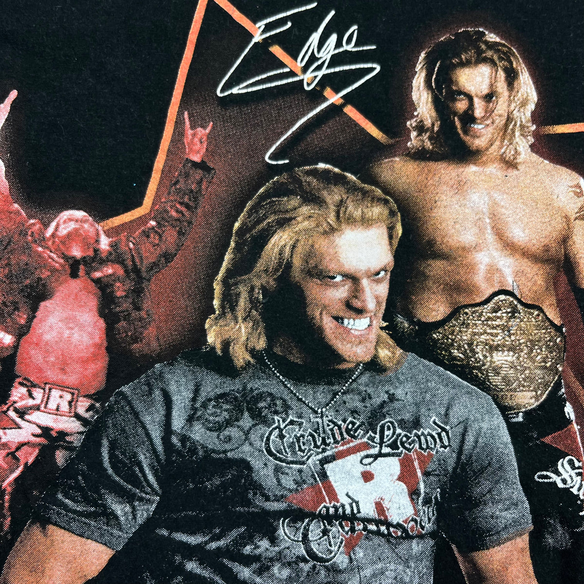 2000s EDGE WWE BOXY TEE